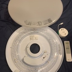 +Style LEDシーリングライト 8畳 10畳 4400lm 昼光色 調光 リモコン付き 常夜灯 Alexa/GoogleHome/スマホ対応の画像