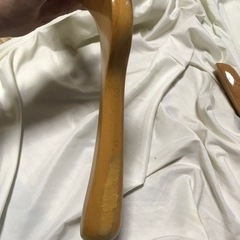 木製ハンガー五本セットの画像