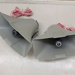 UNI-PEX ホーンスピーカー CK-40 2個 拡声器 (J1224wY)