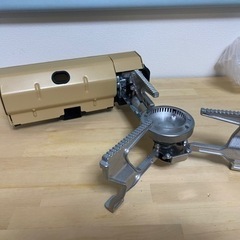 アウトドアカセットコンロ (バーナー ) ＋ウインドスクリーン