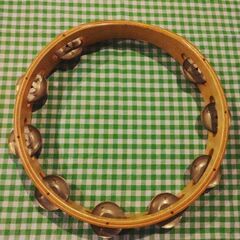 中古タンバリン　YAMAYO  ウッド