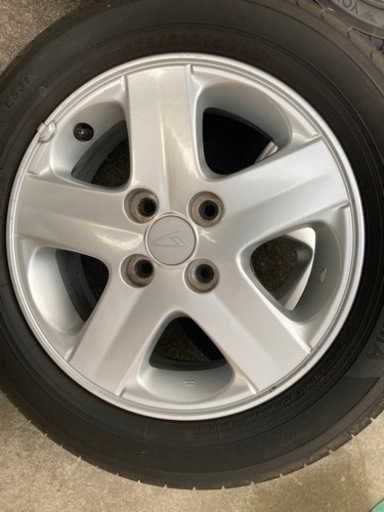 タイヤ　ホイール　14インチ　ダイハツ純正　175/60R14 ヨコハマ　es31 エコス　