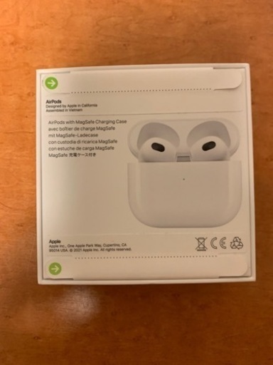 新品未開封　Airpods 第3世代　