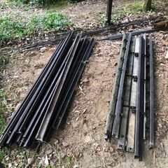 [お取引中]小屋４坪壁無しー薪小屋・車庫・家畜小屋等向きー解体・運搬・再組立できる方限定の画像