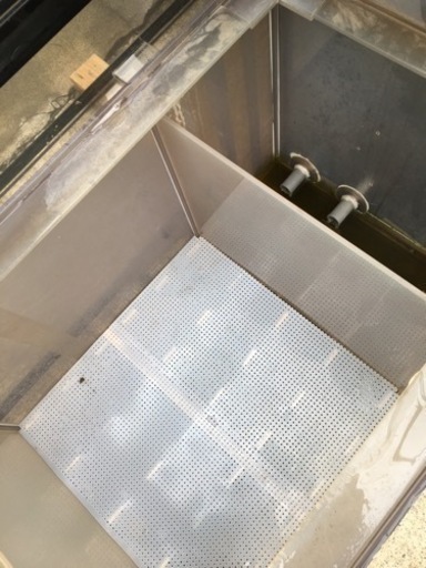 オーバーフロー濾過槽　1800×500×500 濾過槽のみ　アクリル水槽大型水槽古代魚大型魚上部濾過アロワナ
