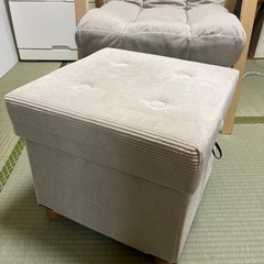 【お値下げしました！】リクライニングチェアとオットマンの画像