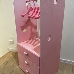 ペットパラダイス☆ペット用クローゼット　ハンガーラックの画像