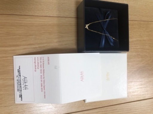 AHKAH ダイヤモンドパブェネックレス【販売証明書あり】