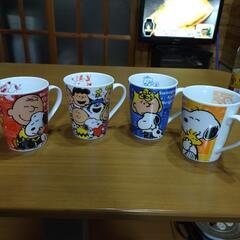 SNOOPY★コンプリート ロングマグカップ 4種セット!!の画像