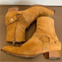 【SAINT LAURENT】Wyatt Harness Boots 41
