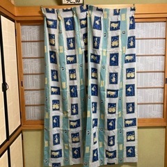 カーテン USED品 100×182cm 2枚セット