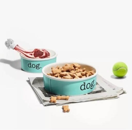 【TIFFANY】ティファニー ドッグボウル キャットボウル インテリア ブルー