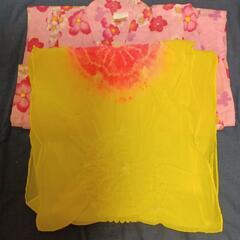 浴衣 兵児帯付きの画像