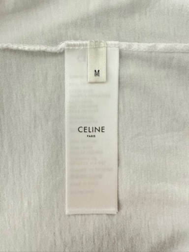 【CELINE】セリーヌ ルーズ Tシャツ コットンジャージー ホワイト 半袖②