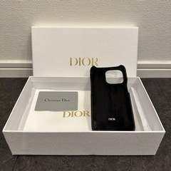 【DIOR】CD Diamond iPhoneケース スマホケース ブラックの画像