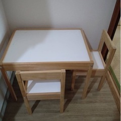 IKEA キッズデスクチェアセット