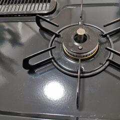 パロマ 2口ガスコンロ IC-S37K-L (都市ガス用) 2021年製の画像