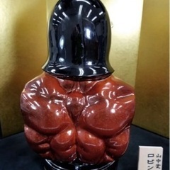 KIN29TOY   山中塗　ロビンマスク　胸像　ソフビ（漆塗りver.）の画像