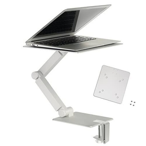 【新品未使用】MAXTAND モニターアーム　シルバー