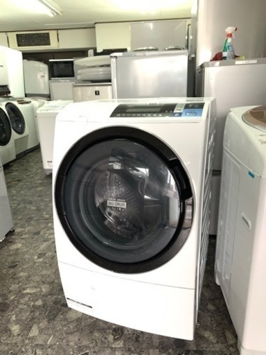北九州市内配送無料　保証付き　日立 HITACHI BD-S8600L C [ビッグドラム ななめ型ドラム式洗濯乾燥機（10kg） 左開き 自動お掃除搭載 ライトベージュ]