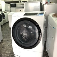 北九州市内配送無料　保証付き　日立 HITACHI BD-S8600L C [ビッグドラム ななめ型ドラム式洗濯乾燥機（10kg） 左開き 自動お掃除搭載 ライトベージュ]