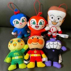 新品✨アンパンマンマスコット人形６個セット