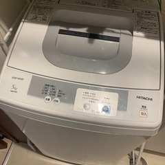 日立　洗濯機　5kg