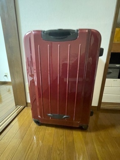 キャリーケース　約70L ワインレッド