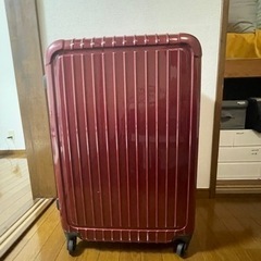 キャリーケース　約70L ワインレッドの画像