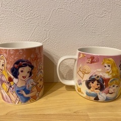 ディズニープリンセス　マグカップ【新品未使用】の画像