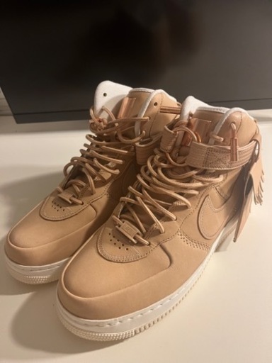 靴/バッグ Nike Air Force 1 High Sport Luxury Vachetta Tan/Rose Gold-Sail 27.5cm