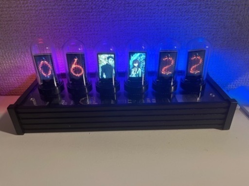 シュタインズゲート　ニキシー管風LED時計