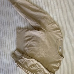 【取引中】【無料】UNIQLO スウェットクルーネックシャツ B...