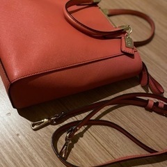 coach コーチ　ショルダーandハンドバック　ピンク2wayの画像