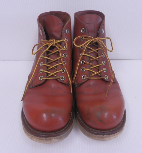 RED WING 8166 クラシックワークブーツ 赤羽ししゅうタグ レザー ブラウン 茶 24.5cm