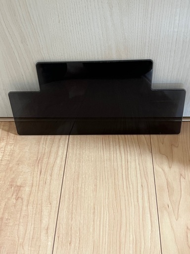 ブラック スモーク WIZARDナンバーフレーム用　スクリーン パネル　プレート