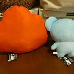 2点　BT21 KOYA(アールエム) クッション＆ぬいぐるみ　BTSの画像