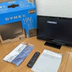 ダイネックス　デジタルハイビジョン液晶19型テレビの画像