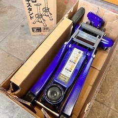 【取引決定】ローダウンジャッキ 2t 折りたたみジャッキスタンドセット