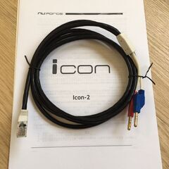NuForce Icon Amp 小型プリメインアンプ ブラック　の画像