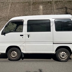 平成18年 サンバー バン TV1 ホワイト 2WD AT PW 走行19.6万キロ 車検6年3月!!の画像