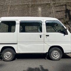 平成14年 サンバー バン TV1 ホワイト 2WD AT  走行14.9万キロ 車検6年5月!!の画像