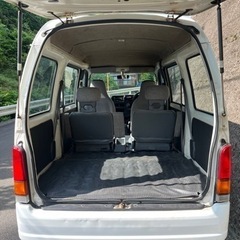 平成14年 サンバー バン TV1 ホワイト 2WD AT  走行14.9万キロ 車検6年5月!!の画像