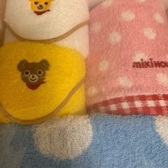 新品ミキハウスタオルセットの画像