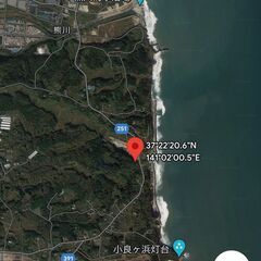 福島県富岡町の山林231㎡　20万