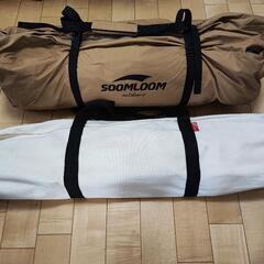 soomloom hapi4p（未使用） と　Feeldoor 木製コット（2回使用）