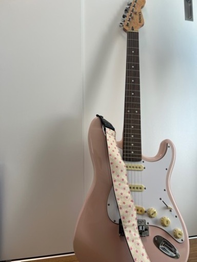 BUSKER'S ピンクエレキギター