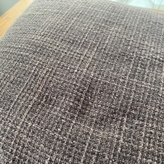 差し上げます！クッション2個セット　40x40  ブラウンの画像
