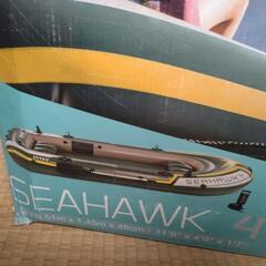 lNTEX,製SEAHHAWK4.　　4人乗りゴムボ−トの画像