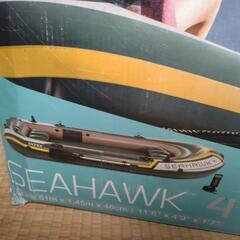 lNTEX,製SEAHHAWK4.　　4人乗りゴムボ−トの画像